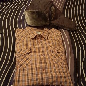 Long Sleeve Mens Button Down Shirt